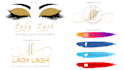 do wonderful eyelash logo design