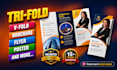 design a trifold brochure or flyer for your business