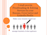 proofread, edit and rewrite your resume or CV