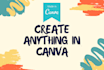 design stunning gig images, social media images and youtube thumbnails in canva