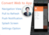 convert website to android app