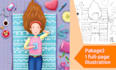 draw children book illustrations and covers for you