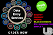 do data entry , shopify product list and blogs comments