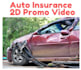 create an auto car insurance 2d animated promo video