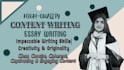 do all sorts of content writing
