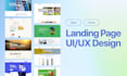 design a landing page in figma