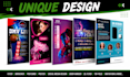 design unique poster, brochure and flyer  in 24 hours