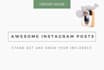 professionally design stunning instagram posts