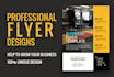 design flyers, corporate brochure and poster