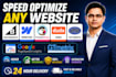 speed optimize bigcommerce webflow prestashop duda php website