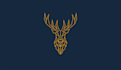 do luxury minimalist line art geometric polygonal animal logo for your business