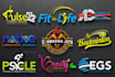 do professional, unique and modern 3d business logo design