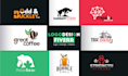 do modern minimalist business logo design