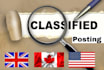 post classified ads in the USA on high PR sites