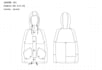 design fashion technical vector drawing