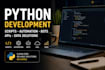 create python scripts, bots, apis and matplotlib projects