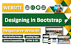 do website designing in bootstrap