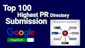 do follow backlinks 100 up high PR web directory submission