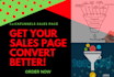 create a high converting sales page with clickfunnels