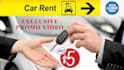 create car rental service exclusive promo video