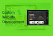 create a custom website for you