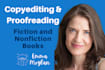 copy edit and proofread your book, ebook, or novel