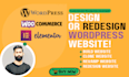 create a modern responsive wordpress ecommerce website with elementor pro