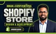 do shopify store design and redesign, build branded shopify website development
