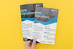 design one pager, flyer, one sheet, media kit