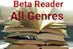 beta read your content and provide constructive feedback
