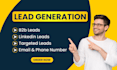 do b2b lead generation, linkedin lead generation