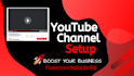 create youtube channel and setup it according to your brand