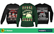 do trendy ugly christmas sweater and tshirt design in 24 hours