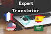 perfectly translate english french arabic and somali