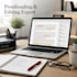 proofreading of books, articles and other contents