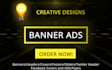design professional banner ads