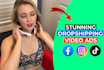 create high converting tiktok ads and instagram reels