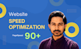 do website speed optimization and increase google pagespeed