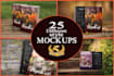 create amazing 3d book cover mockup in 25 different styles