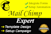 design responsive mailchimp email template