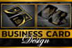 do luxury business card design