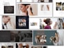 design modern minimalist photobook for wedding and events