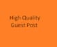 do some high quality da guest post with do follow link
