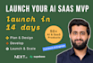 build ai saas mvp with next js supabase software developer firebase