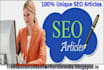 write SEO articles and search engine copies