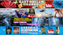 design youtube banner, tik tok and facebook cover page