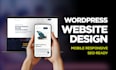 design and develop a small wordpress websites