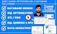 fix and do etl ssis sql databases related projects