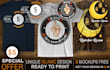 create awesome islamic design for t shirt with mockups free