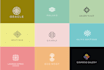 modern simple luxury logo design